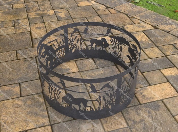 Костровая чаша кольцо Охота — изображение 7