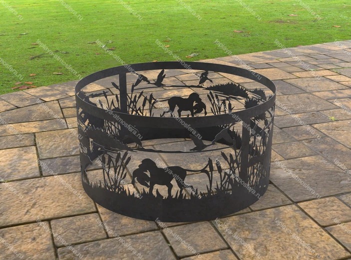 Костровая чаша кольцо Охота — изображение 8