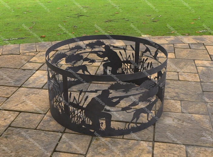 Костровая чаша кольцо Охота — изображение 9