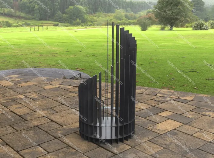 Костровая чаша Twisted high d=600 мм — изображение 7