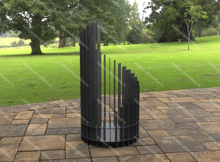 Костровая чаша Twisted high d=600 мм — изображение 8