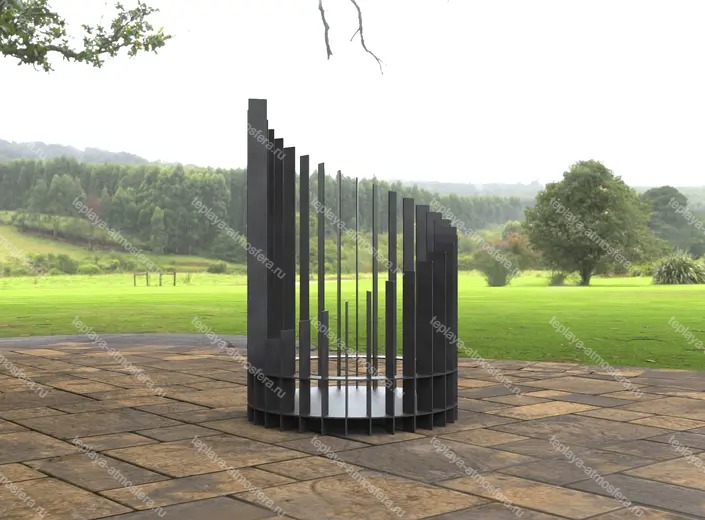 Костровая чаша Twisted high d=800 мм — изображение 7