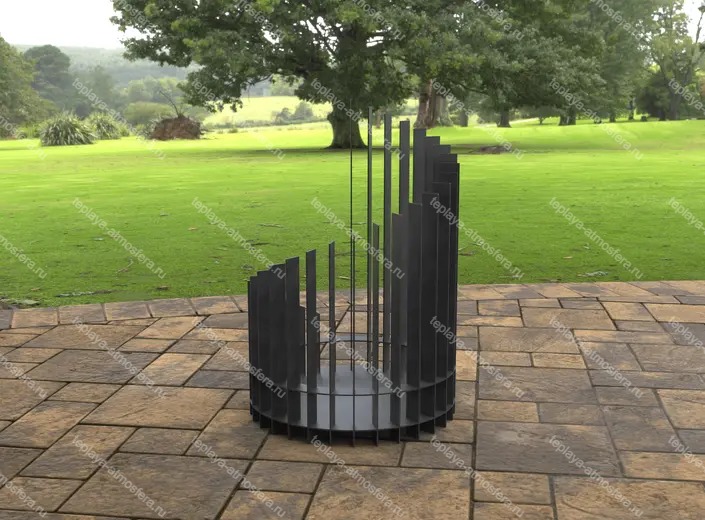 Костровая чаша Twisted high d=800 мм — изображение 9