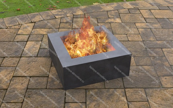 Чаша для огня квадратная Modern — изображение 5
