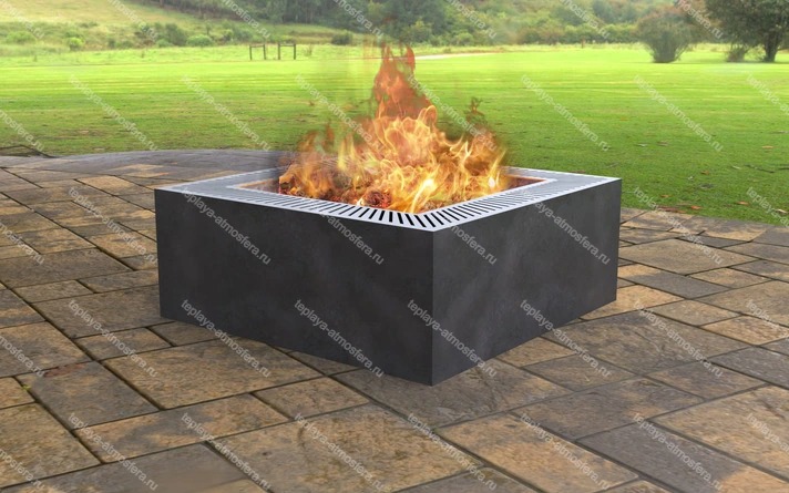 Чаша для огня квадратная Modern V3 — изображение 3