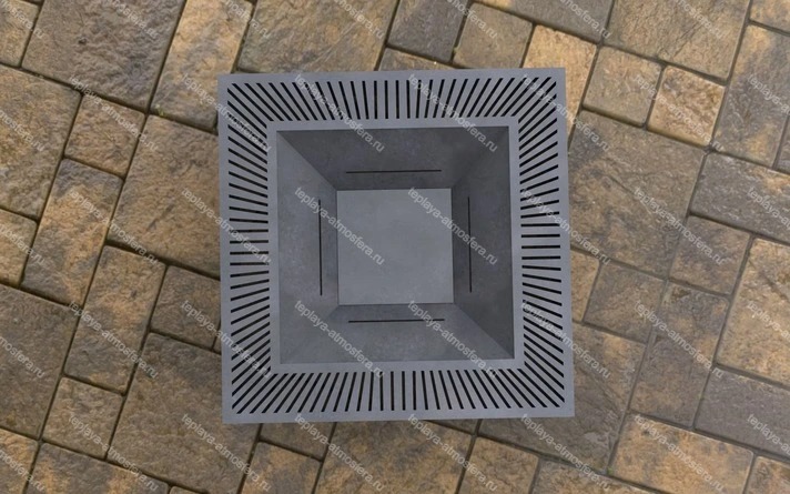 Чаша для огня квадратная Modern V3 — изображение 5