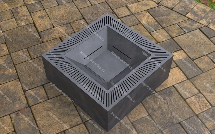 Чаша для огня квадратная Modern V3 — изображение 6