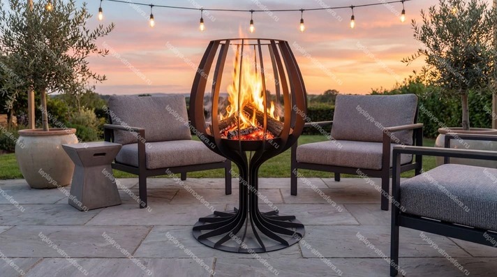 Костровая чаша Винный бокал 1000 мм